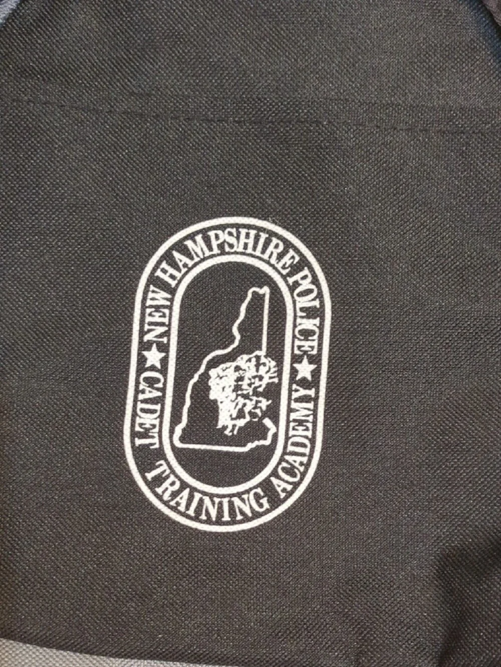 Black and Gray Men's Backpack - New Hampshire Police Cadet Training Academy